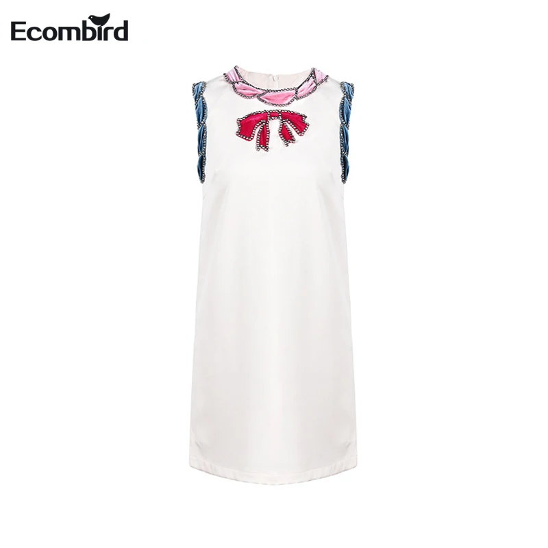 Fashion Summer White Women Mini Dress
