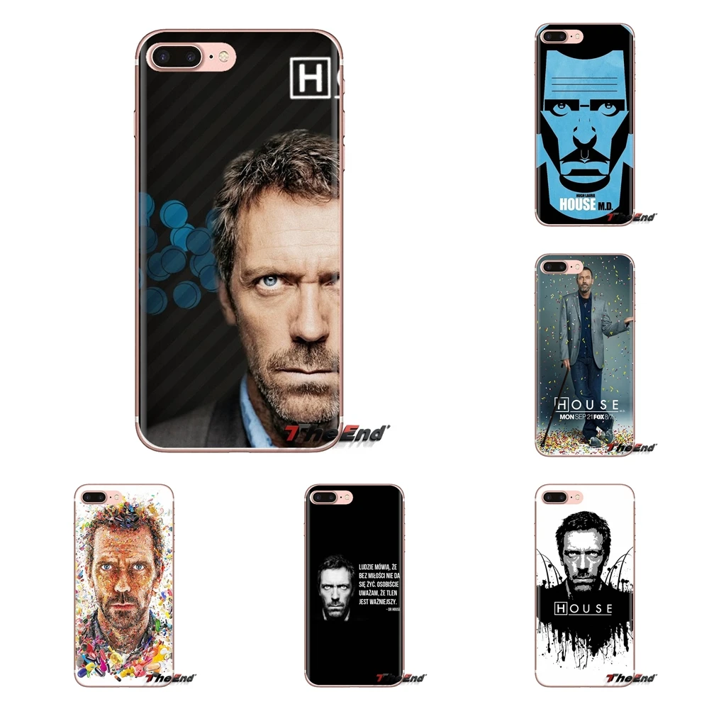 Чехол-накладка из ТПУ для Samsung Galaxy S3 S4 S5 Mini S6 S7 Edge S8 S9 S10 Plus Note 3 4 5 8 9 dr house religion hugh laurie md