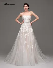 100% Real Pic New Sweetheart Elegant Wedding Dress A Line Vintage Lace Bridal Gowns Vestido De Noiva Custom Made
