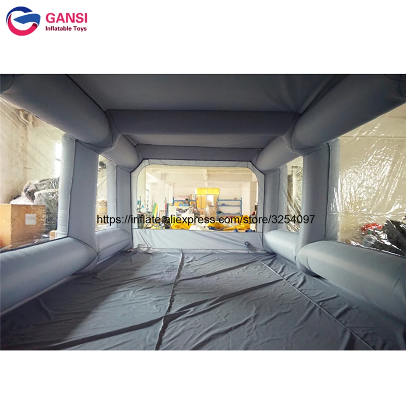 inflatable paint spray booth48