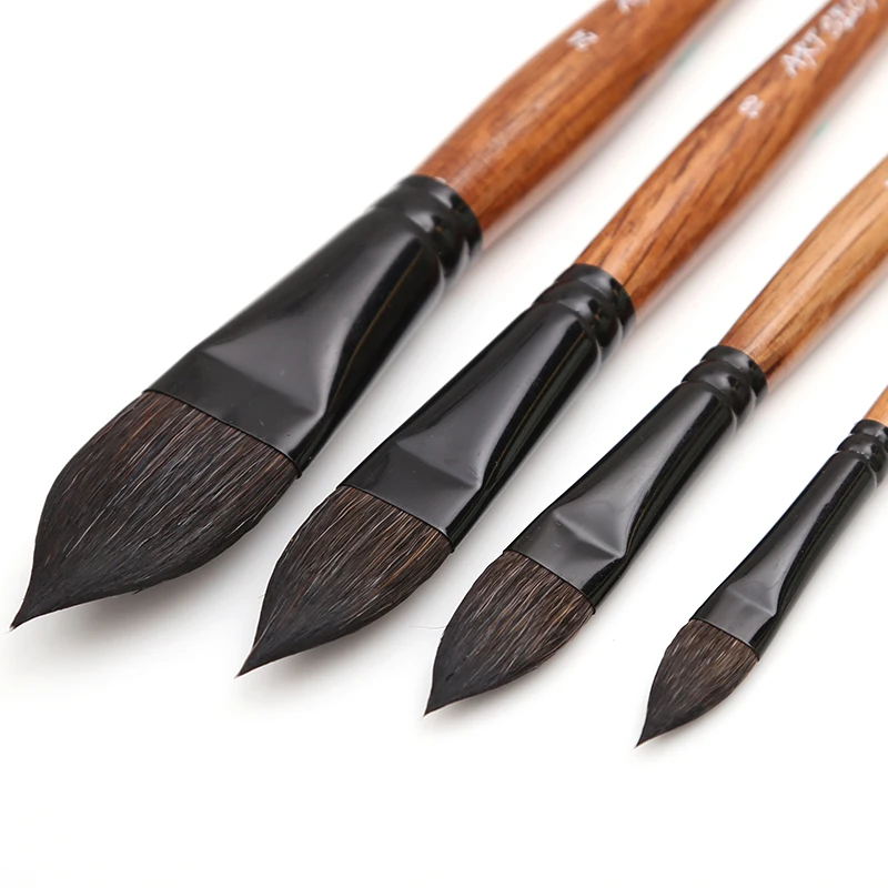 High Quality Fine Squirrel Hair Artist Watercolor Paint Brush Pen Art