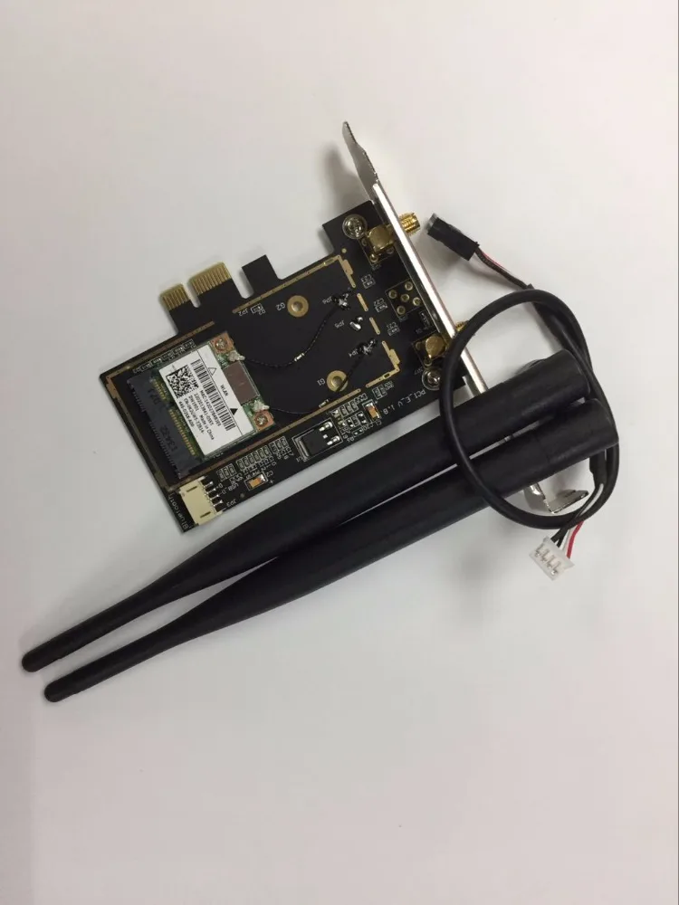 atheros AR5B22 DW1901 Bluetooth 4.0 wifi 300M Desktop Card MINI PCIe to