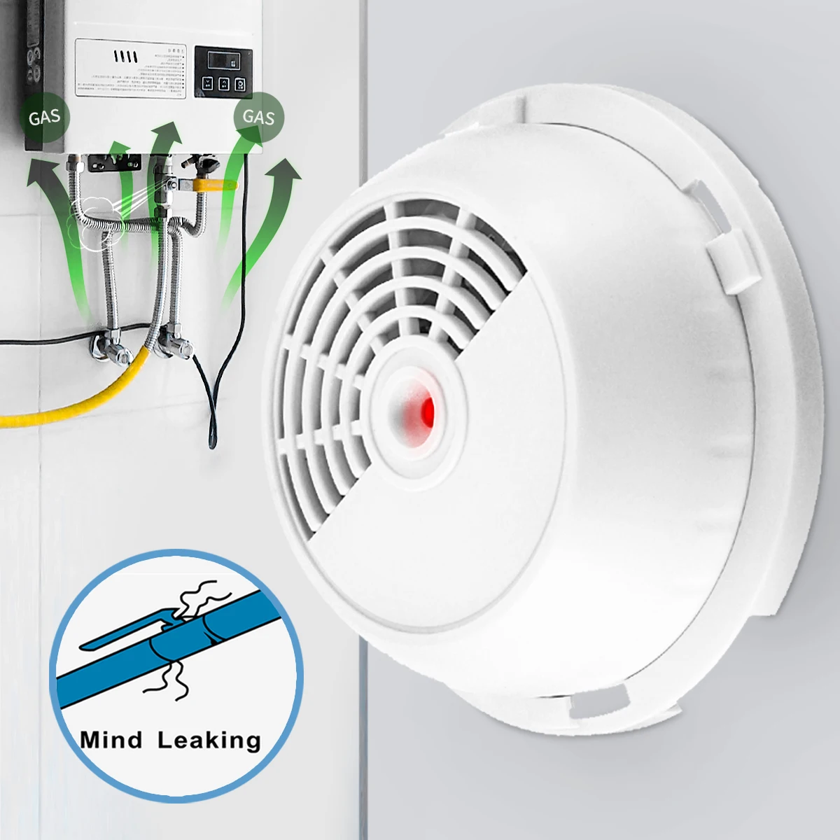 Детектор утечки горючий газ LPG 12 В|safety security|safety homesafety security alarm |