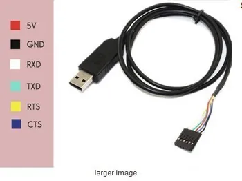 6Pin FTDI FT232RL USB To Serial Adapter Module USB To TTL RS232 Arduino Cable rs232 to usb convertor cable