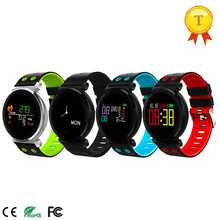 Модный умный Браслет крови Давление монитор сердечного ритма крови кислородом обнаружения IP68 Водонепроницаемый плавательный Band, совместимый с IOS