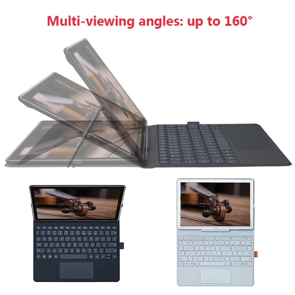 

Full Keys Keyboard Flip Leather Case For Huawei Mediapad M5/M5 Pro 10.8" Original Slim Tablet Stand Holder Protective Case Cover