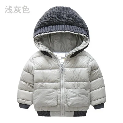 

New Fashion Girl Winter Clothes Jacket Children Clothing Windbreaker Jackets Casual Hooded Children Thick Warm Coat 3-10T