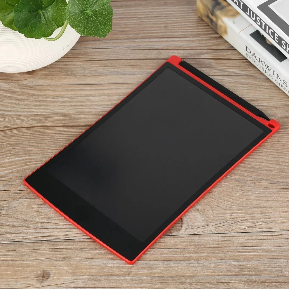 

10pcs Red 8.5" LCD Tablet Writting Drawing Pad Memo Message Board Notepad Stylus for eWriter