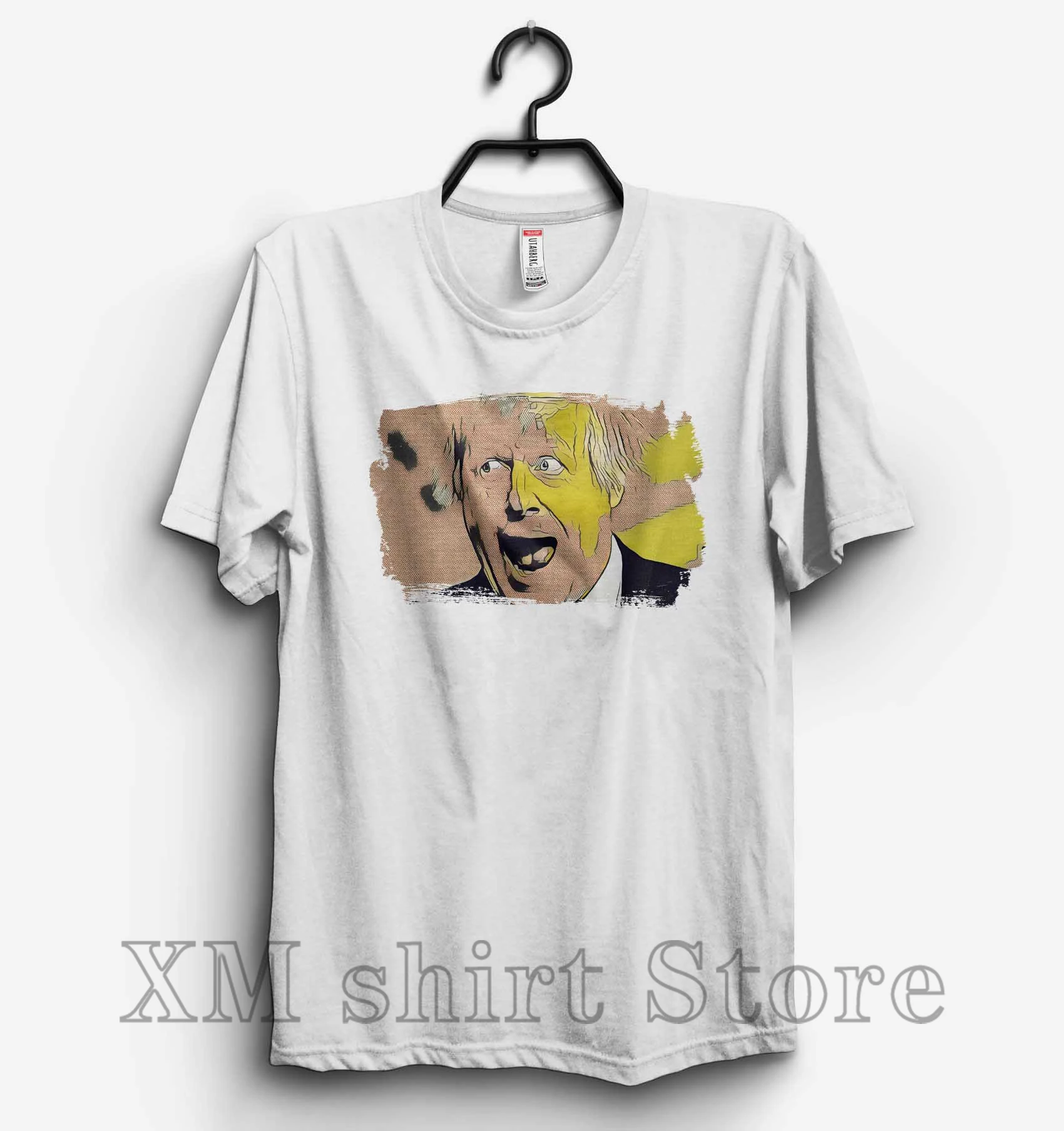 Boris Johnson UK Political Humor Politics Shirt Democratshirt United Kingdom Tshirts Liberal Shirts | Мужская одежда