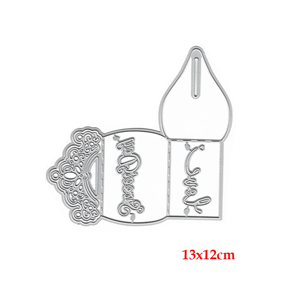 

Gift box Metal Cutting Die Stencils Template for Scrapbooking Paper Craft Album Card Gift Decor Knife Mold Blade Punch Dies Cut