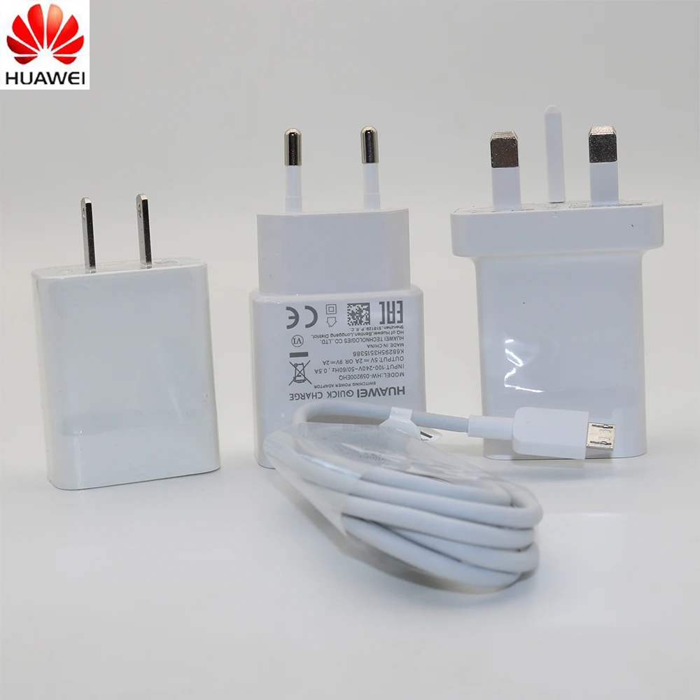 

Original 9V 2A QC 2.0 Fast Quick Charger adapter cable for Huawei P7 P8 P9 Lite 6 7 6S 7S Plus Honor 7/7X/6/6A/6X/5A/5C Mate 7 8