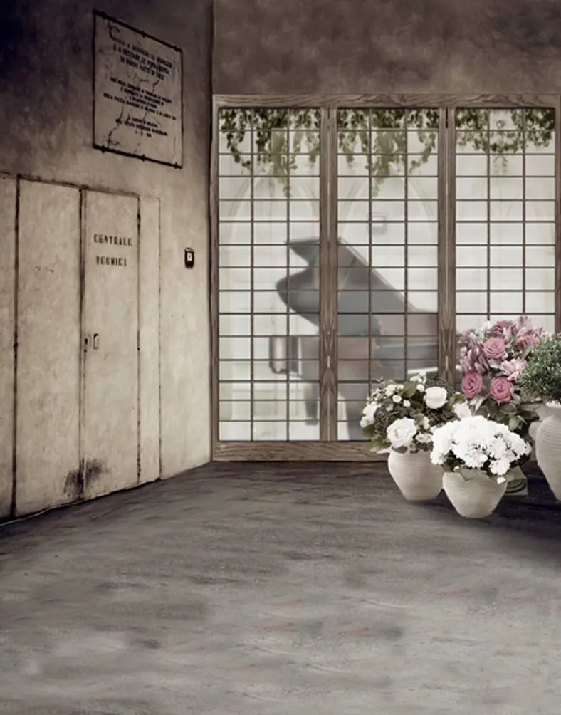 

5x7ft Vintage Room Flowers Photography Backdrops Photo Props Studio Background