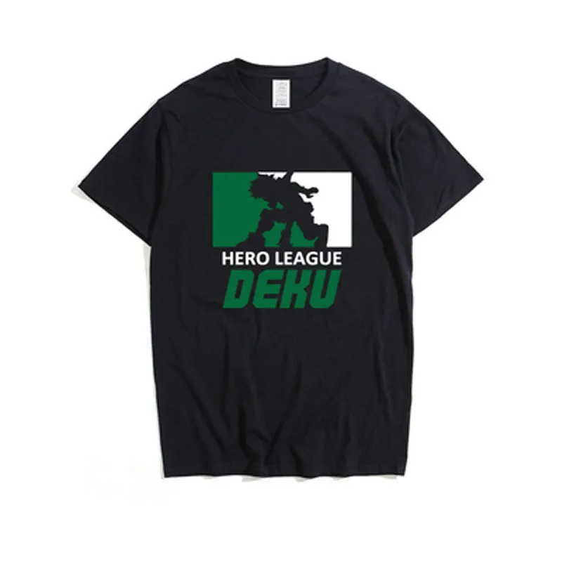 Cosroad Boku No My Hero Academia Midoriya Izuku One for All T Shirt Men Cotton Summer T-shirts1 (6)