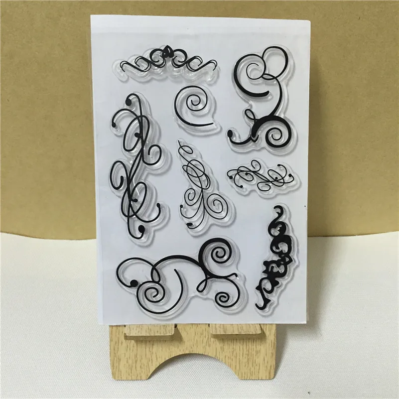 

kinds of flowers lace frame for diy christmas gift clear transparent stamp rubber stamp for DIY scrapbook paper card  NIL173