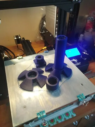 Новая мода CREALITY 3D принтер Ender3/3x/Pro с 3 насадками/2PLA/силикон DIY Набор принтер 3D апгрейд магнит сборка пластины