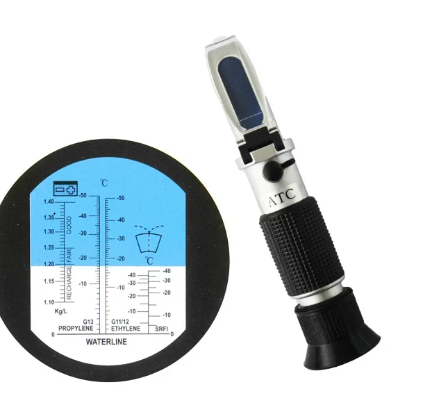 Portable Refractometer Antifreeze Battery Ethylene Propylene Glycol