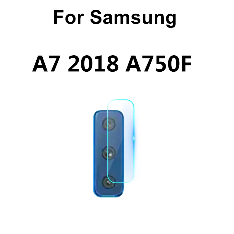 2 шт. Камера объектив из закаленного Стекло протектор для samsung Galaxy A10 A20 A30 A40 A50 A60 A70 M30 M20 S10E S10 плюс A7 с уровнем твердости 9H Стекло - Цвет: A7 2018 A750