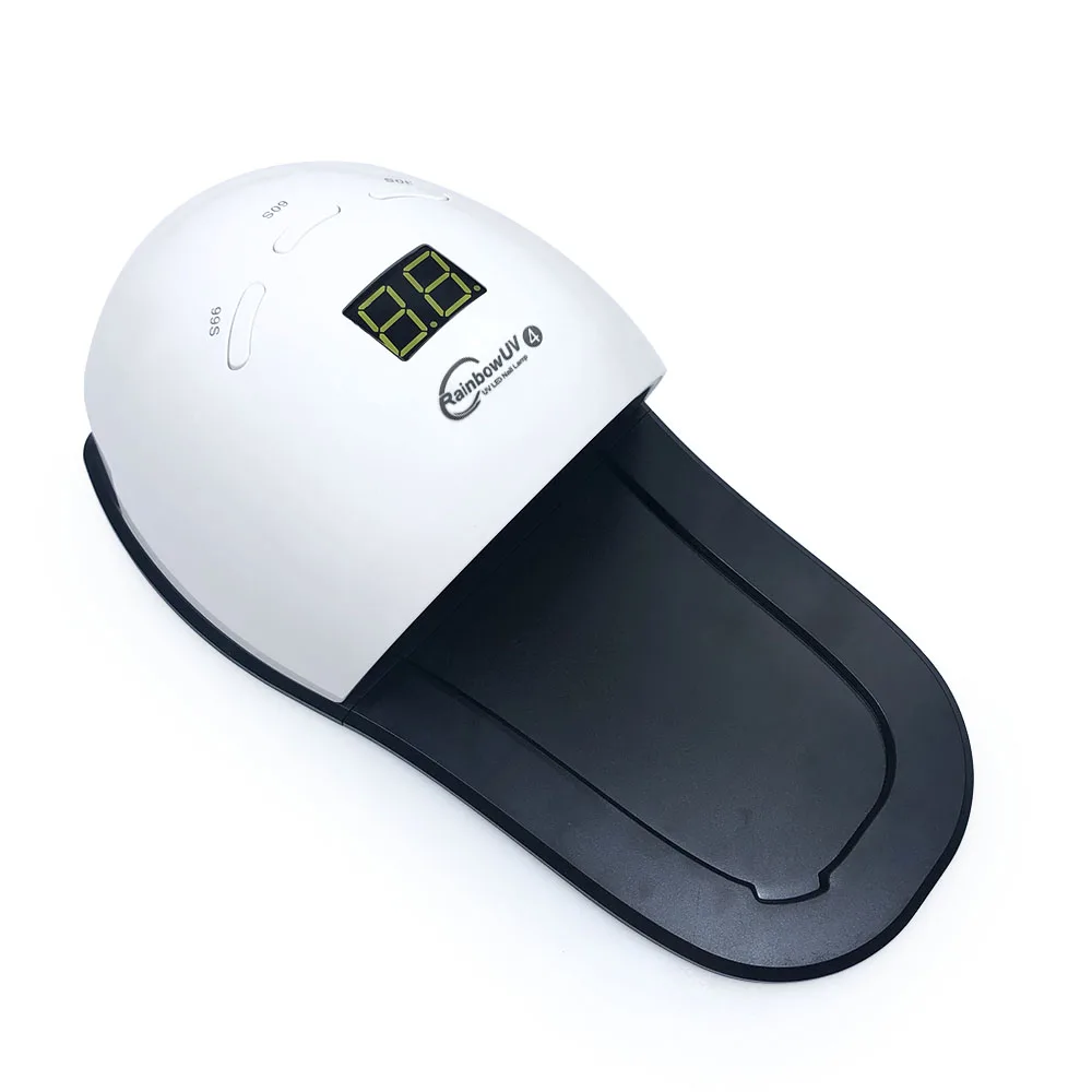 Conduziu a Lâmpada Secador de Unhas uv do Unha Novo Sensor Automático Profissional Pedicure Manicure Secador Luz Máquina Arte Ferramentas 2019 48 w Rainbow4 4 2019 novo 48 w conduziu a lâmpada