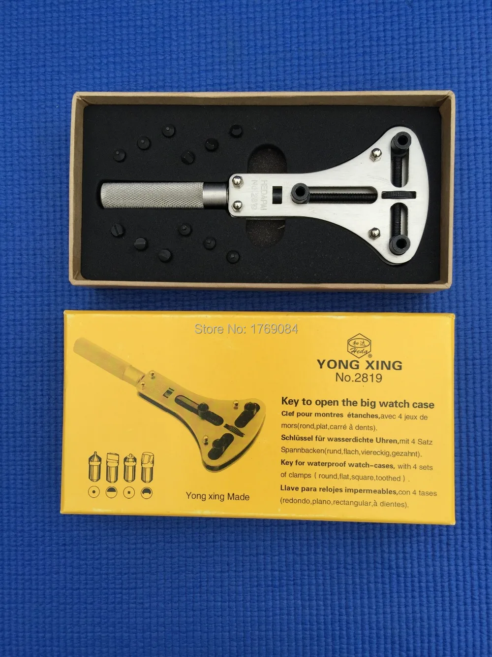 Goede HORLOGE TERUG OPENER WRENCH JAXA XL STIJL BATTERIJ VERANDERING TOOL KITS VOOR HORLOGEMAKERS Herramientas