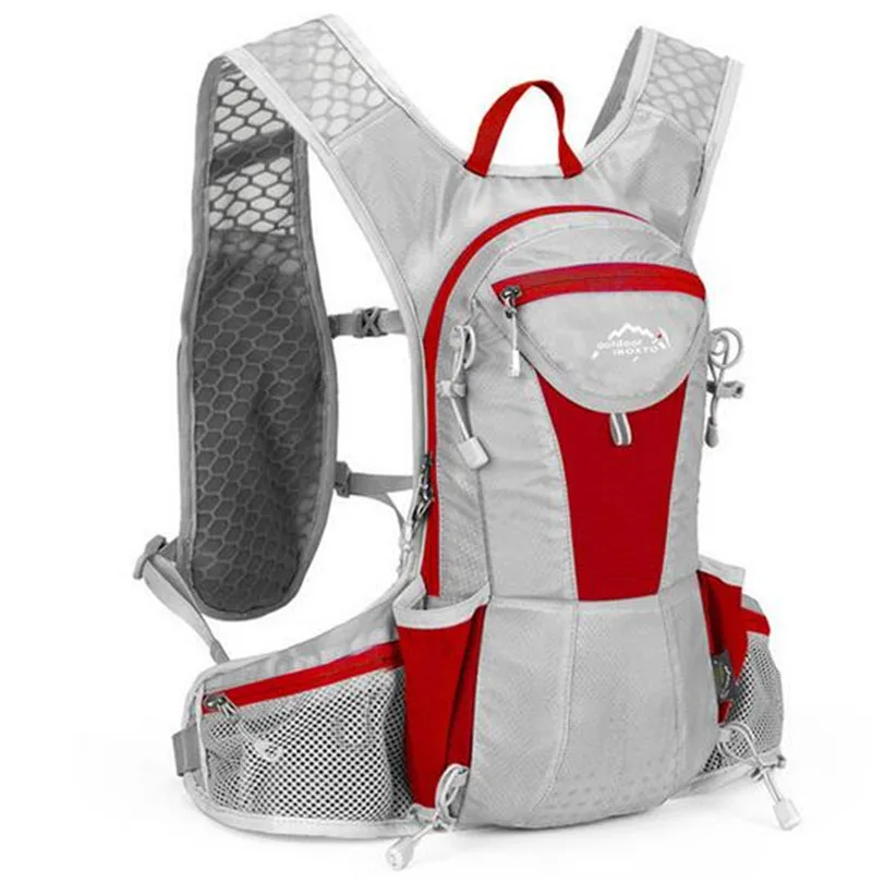 خفيفة الدراجات على ظهره 12L الدراجة ركوب حقائب الدراجات تسلق المشي التزلج حقيبة الرياضة في الهواء الطلق حقيبة MTB الطريق دراجة حقيبة