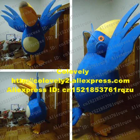 Голубая птица Swift Toco Toucan Woodpecker Hickwall Hornbill талисман костюм мультяшный персонаж