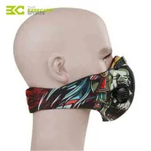 Basecamp велосипедная маска с фильтром 10 цветов Половина лица углеродная велосипедная тренировочная маска Mascarilla Polvo Mascaras Ciclismo