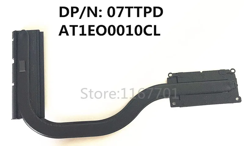 

Original Laptop/Notebook CPU Cooling integrated Radiator Heatsink for Dell Latitude 5570 E5570 M3510 07TTPD AT1EO0010CL
