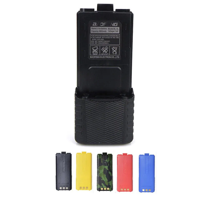 UV-5R BL-5L 7 4 В 3800 мАч перезаряжаемая литий-ионная батарея для оригинальной BAOFENG UV5R UV 5R