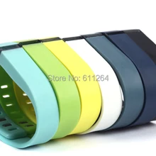 DHL 100 шт/партия большой/маленький размер Замена резины ремешок с металлические застежки для Fitbit Flex ручные умные браслеты