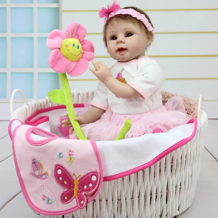 

2015 new hot sale lifelike reborn baby doll wholesale baby dolls Christmas gift for girl baby