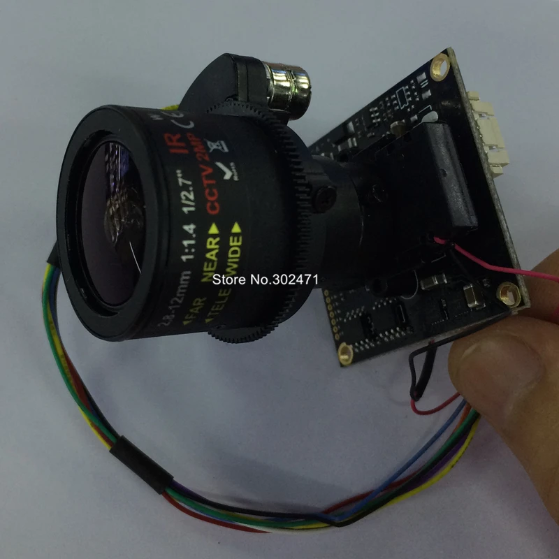 1080P AHD/TVI/CVI/CVBS моторизованный 2,8-12 мм зум и автоматический фокусный объектив 1/2. " sony Exmor IMX291 NVP2441 плата модуля камеры видеонаблюдения
