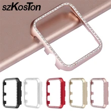 Для Apple Watch защитный чехол Блестящий противоударный чехол с камнями чехол для Apple Watch 42 мм чехол для смарт-часы аксессуары
