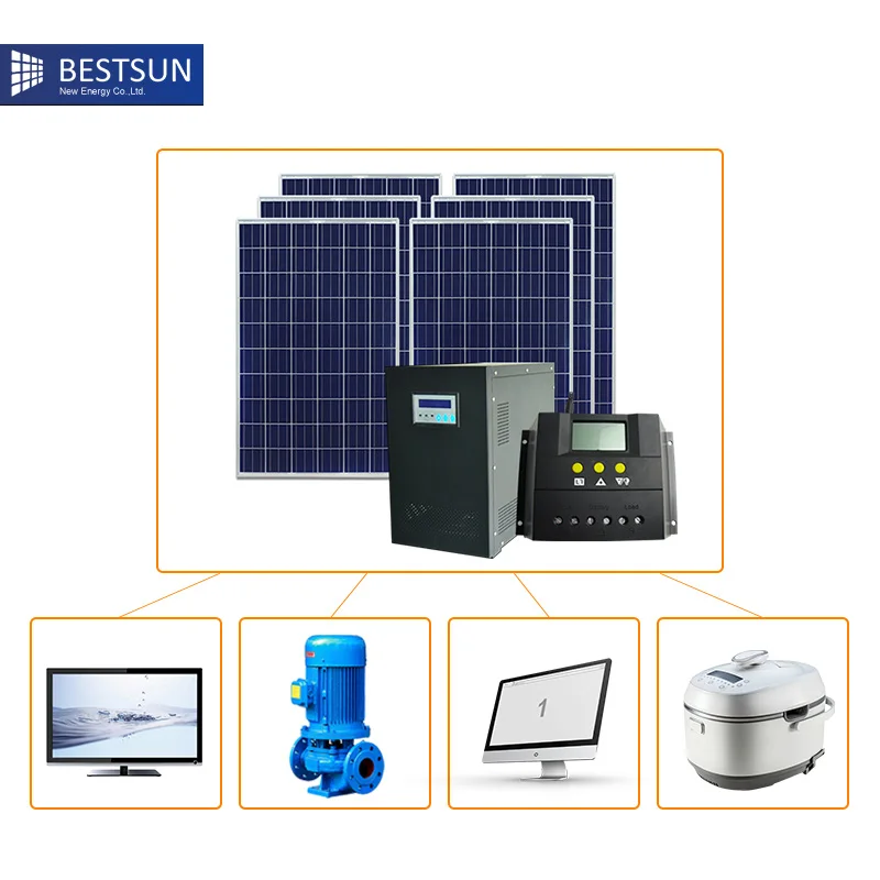 Bfs 2000w S Onoff Grid Solar Power System 2kw Solar Ground