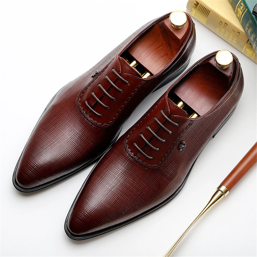 burgundy oxford shoes mens