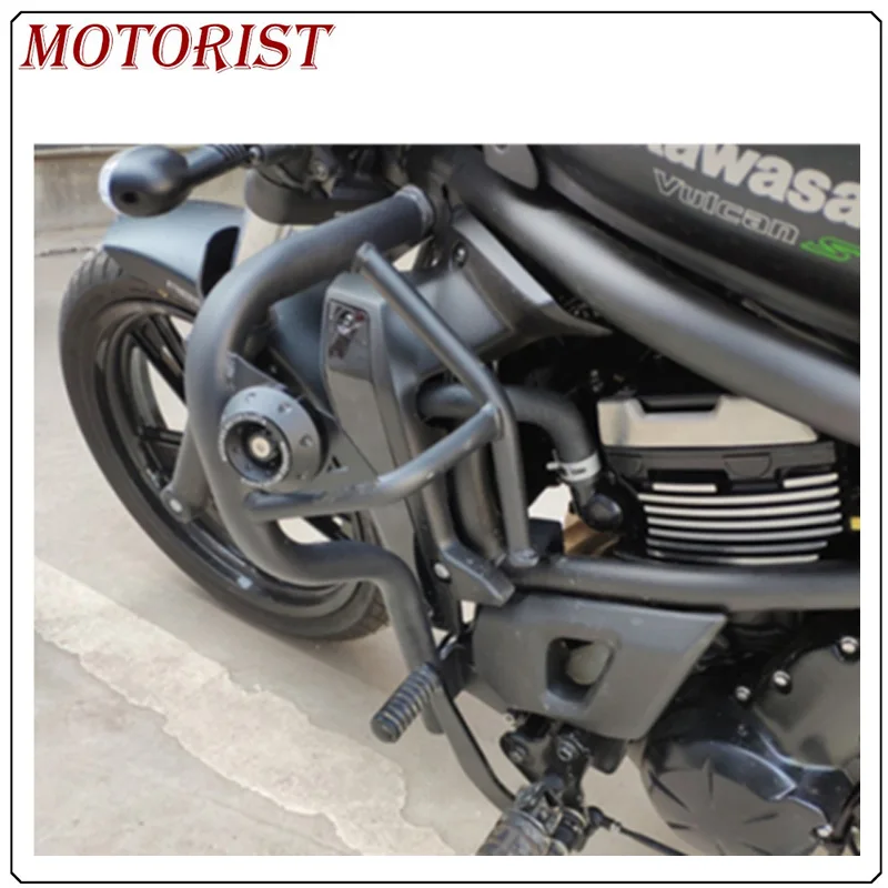 Мотоцикл ограждение двигателя гвардии Краш бары протектор сталь для KAWASAKI VN650 вулкан S 650 EN650