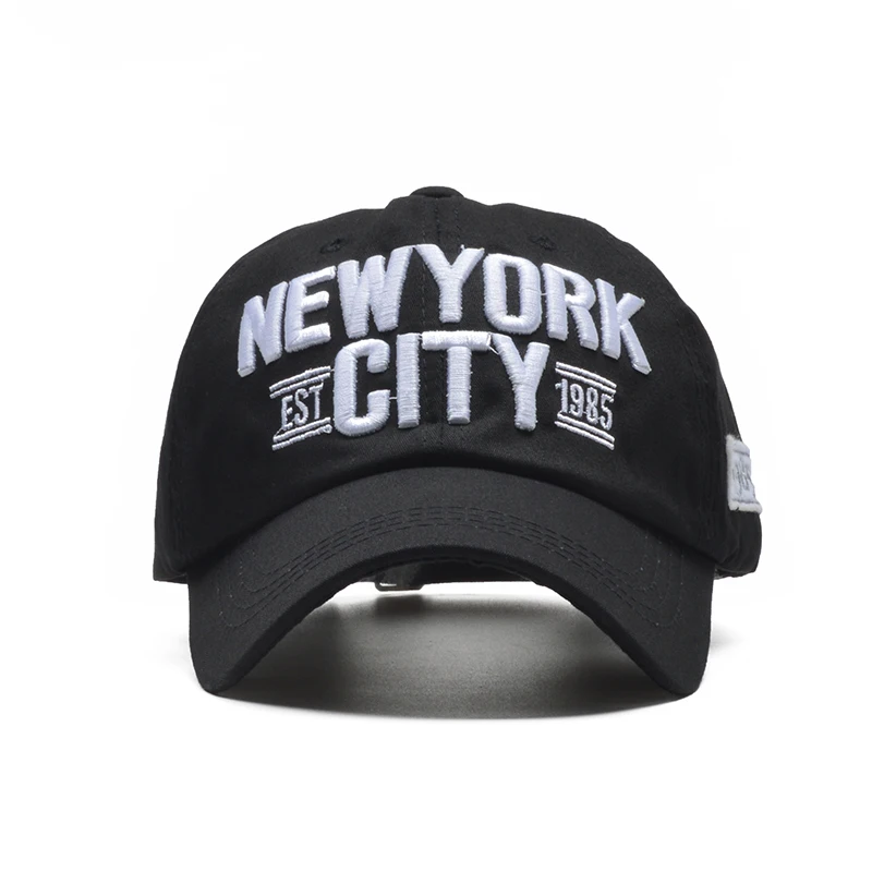 [NORTHWOOD] 100% хлопок Нью-Йорк Бейсбол Кепки Snapback Hat Для мужчин Для женщин письмо установлены Кепки ОММ хип-хоп мягкие NY Кепки