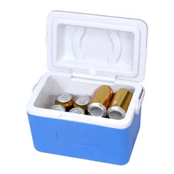 9L синий автомобиль Портативный тепла и холодной сохранение поле охладитель Термальность рыбалка коробка Bin медицины контейнер