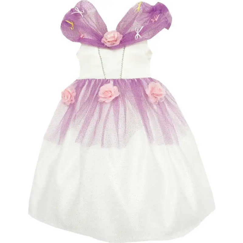 Flower Girl Dress Princess Rose Mesh Sequin Wedding Purple 2020 Summer Party Dresses Kids Clothes Size 4-14 Pageant Sundress | Детская