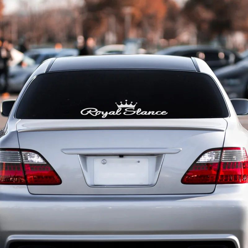 Стикер Noizzy Royal Stance автомобильный стикер корона винил JDM светоотражающий для
