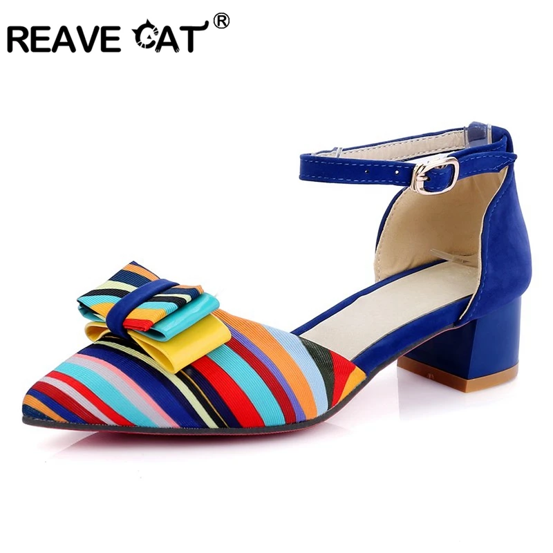 cat heel sandals