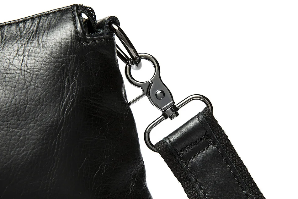 Высокой емкости мужская сумка сплошной цвет Бизнес Повседневная Натуральная кожа Портфели высокого качества Cowhid сумки с 14-дюймовый