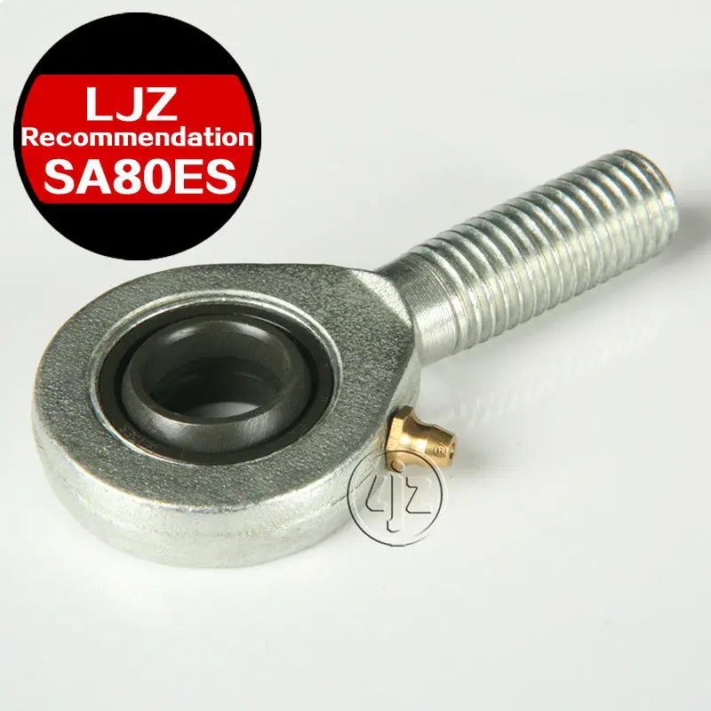 Combination of rod ends Bearings M64*4 Right and Left hand thread 80 mm