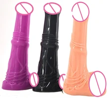 The new horse dildo dildo anal vaginal stimulation Choucha Fetish masturbation couple flirting sex toys F003