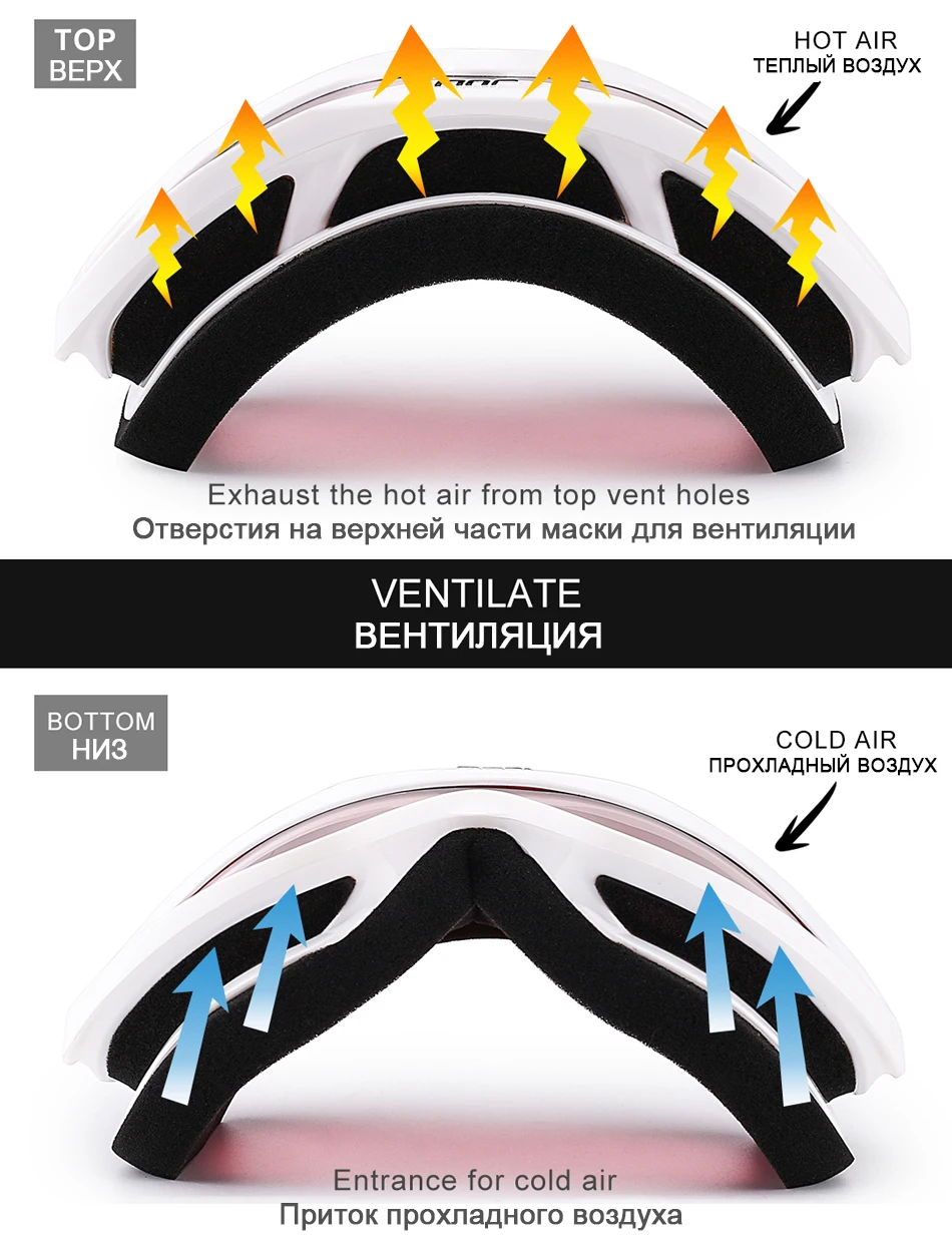 girls ski goggles