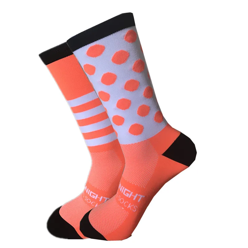 Профессиональные брендовые дышащие спортивные носки унисекс дорожные велосипедные носки спортивные носки для спорта на открытом воздухе носки для велоспорта Компрессионные носки - Цвет: AOR