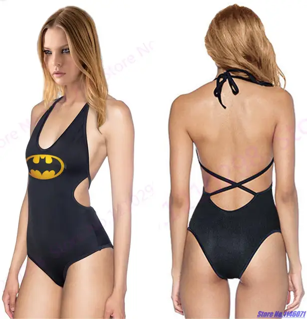 Buy Sexy Strappy Lace up One Piece Classic backless Bikini V neck Bathing Suits