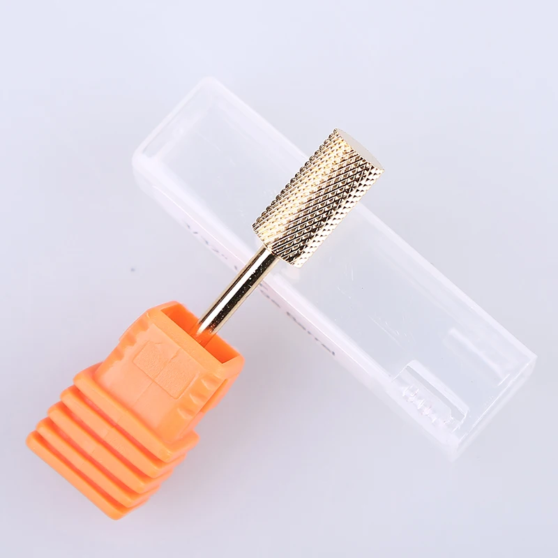 1pcs Carbide Tungsten Milling Cutter Burrs Electric Nail Drill Bit 5 Types Cuticle Polishing Tools for