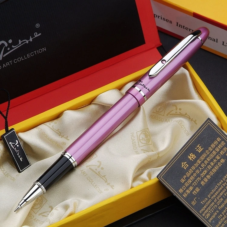 Escritório e Escola Material de Escrita Presente do Negócio Autêntico Picasso Esferográfica Rollerball Caneta Frete Grátis Venda Quente 608 –