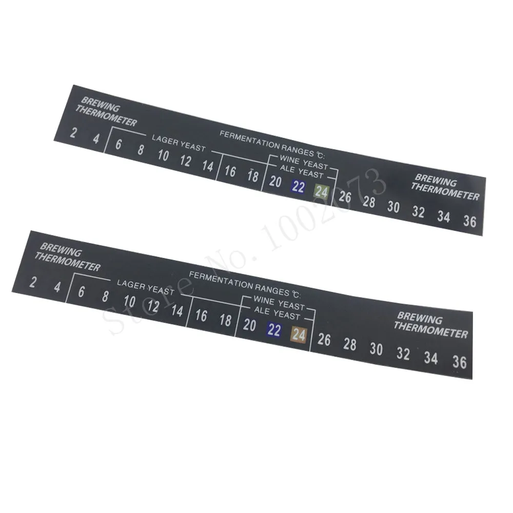 

DIGITAL STICK ON THERMOMETER FOR HOME BREW LCD THERMOMETER 2C TO 36C Beer Spirits wine