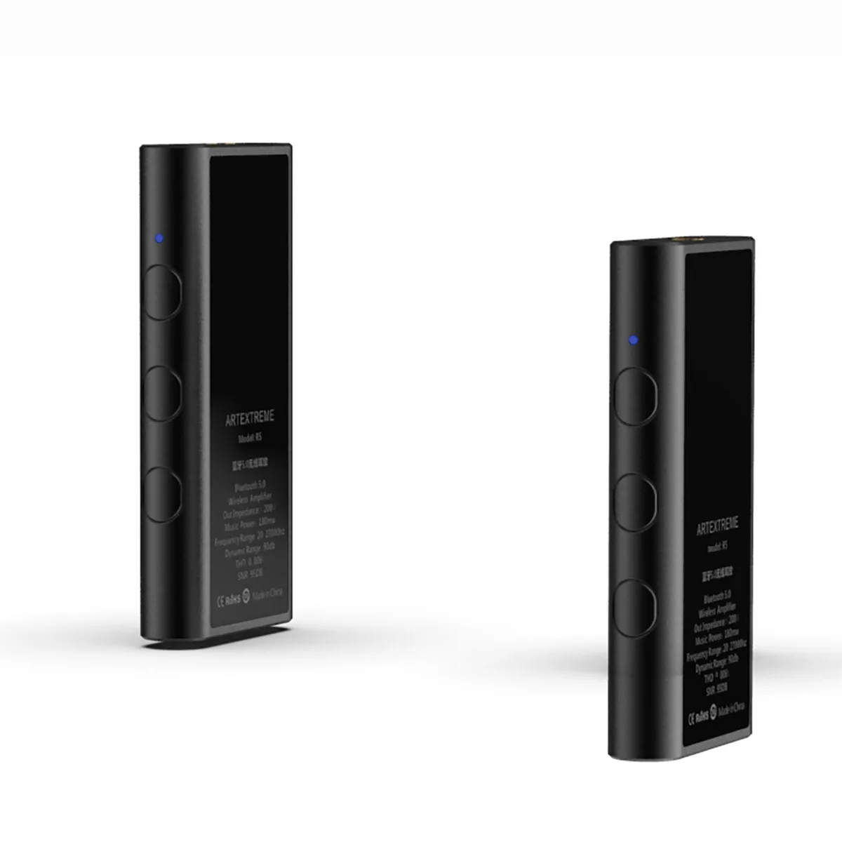 

Bluetooth 5.0 Headphones Amplifier APTX-HD+DAC Two Chips Optional for music AAC Decoding audiophile Audio High Power amplifier